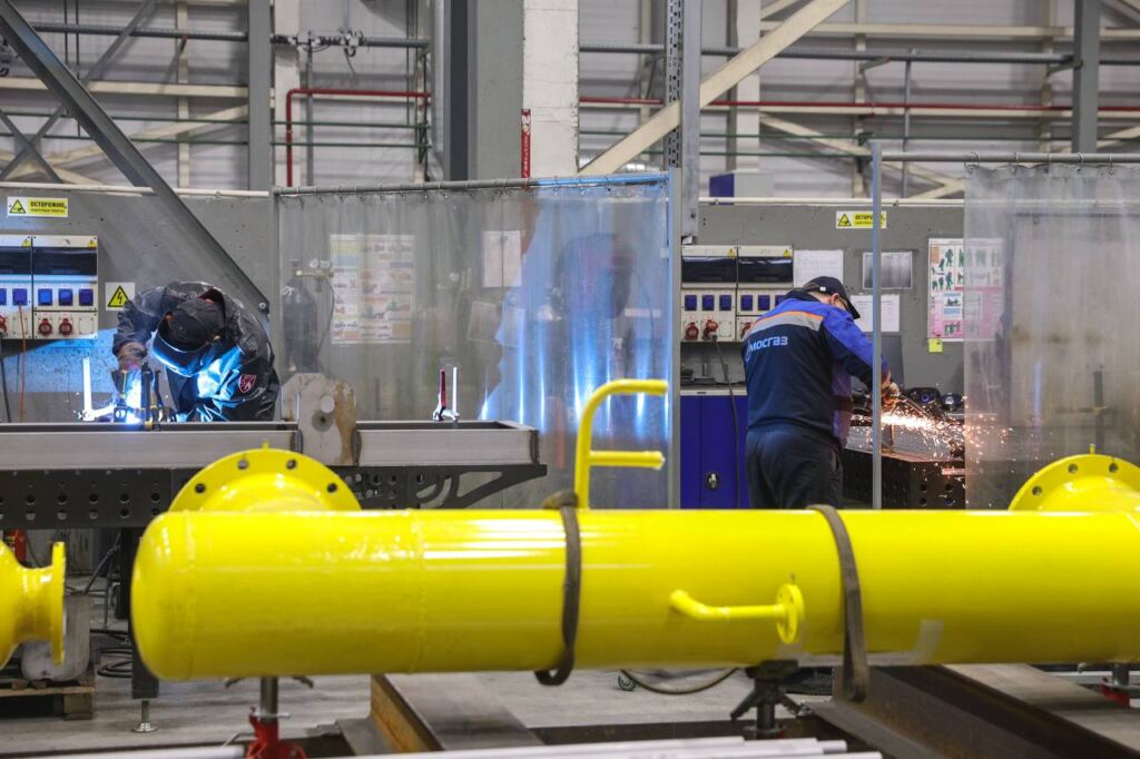 В Москве изготовили 34 газорегуляторных пункта