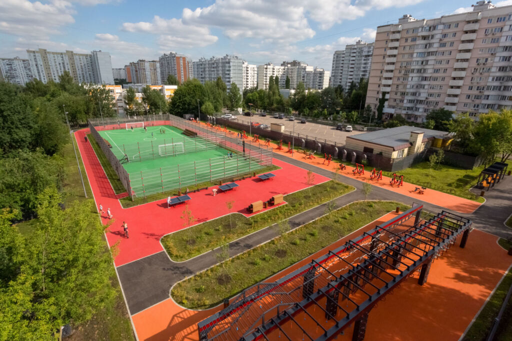 Новый спортивный кластер появился в Северном Бутове