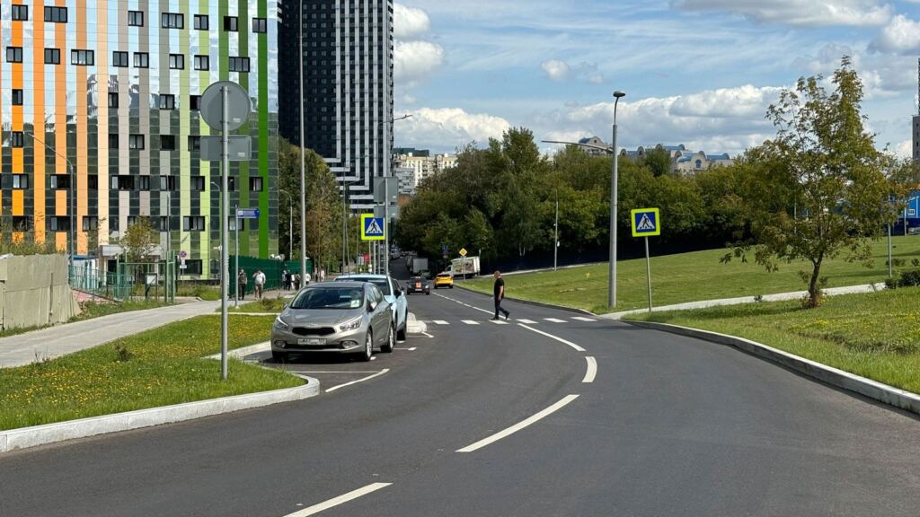 Завершены дорожно-ремонтные работы в Хлебобулочном проезде
