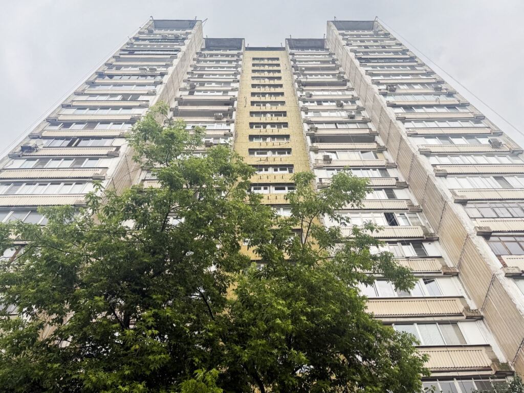 Капитальный ремонт фасада дома 44, корпус 1, на улице Свободы. Фото ФКР
