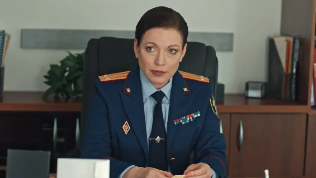 Алёна Хмельницкая на съемках сериала Волонтер для следствия Фото PR ТВЦ