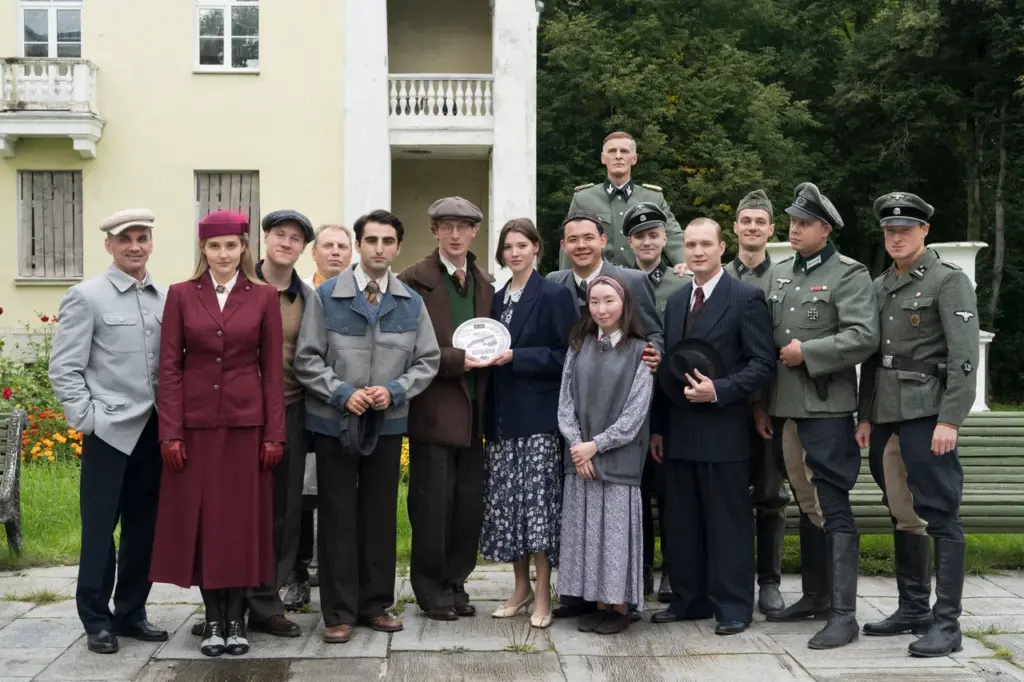 Съемки сериала Ботаники. фото PR НТВ