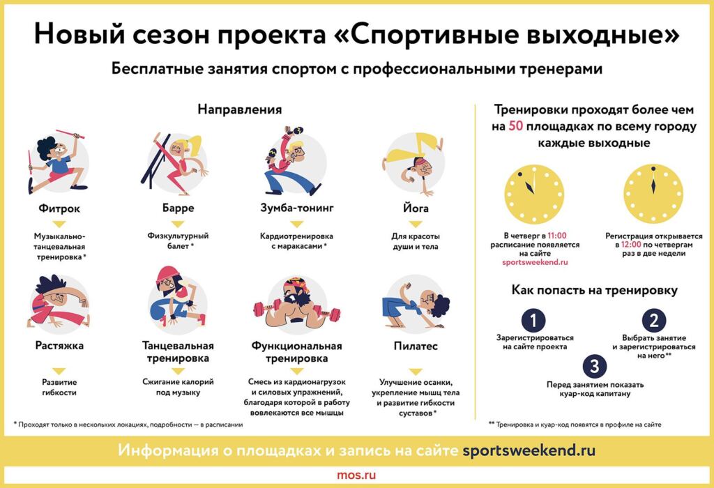 спортивные выходные. Фото mos.ru
