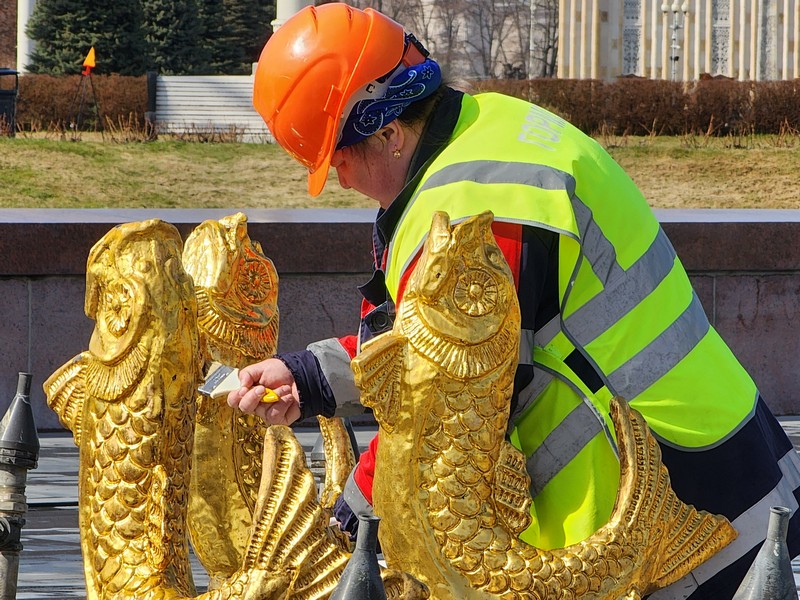 фонтан, ВДНХ, Фото Юлии Смагринской