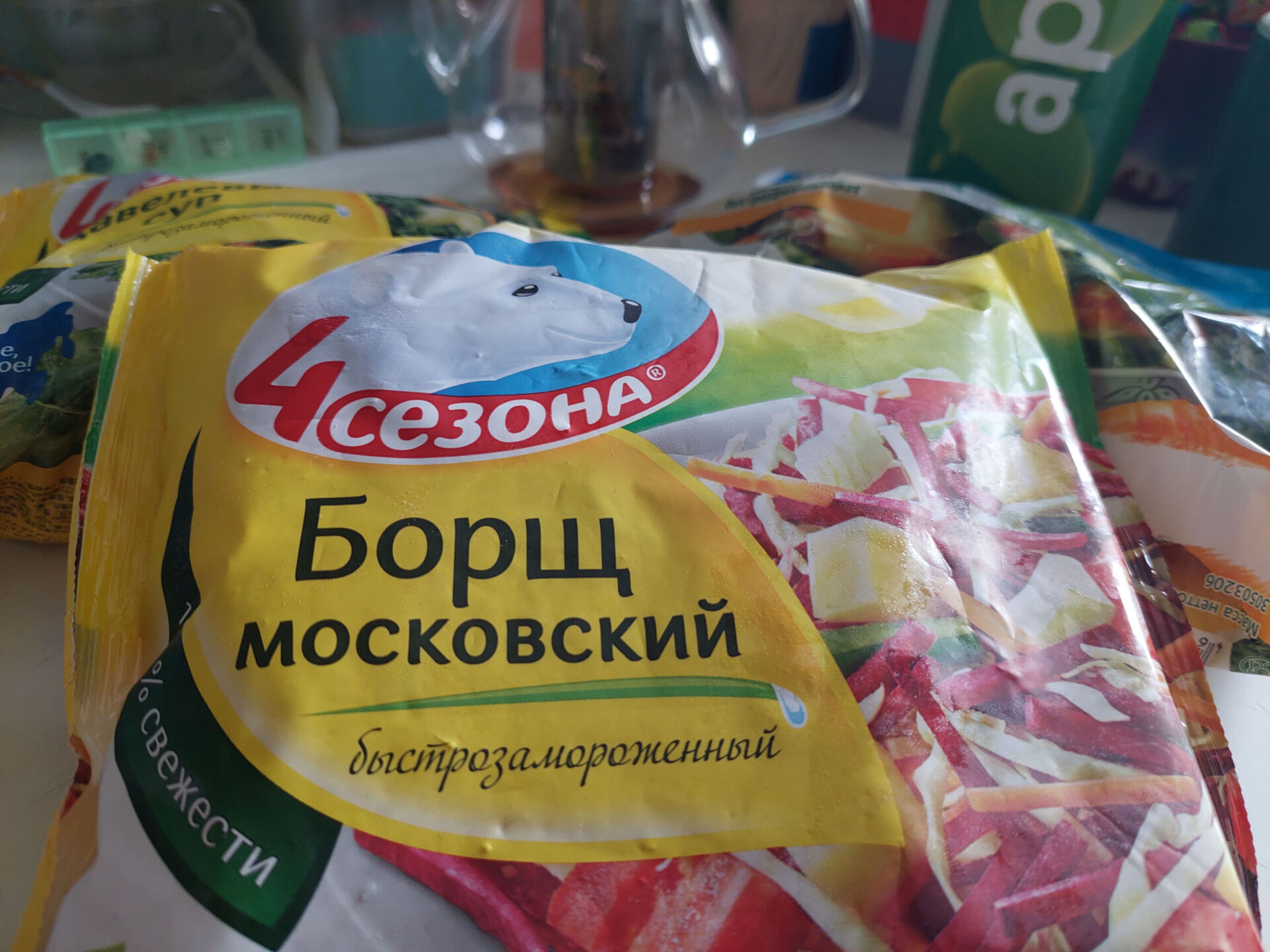 замороженные овощные смеси Фото Яны Маевской
