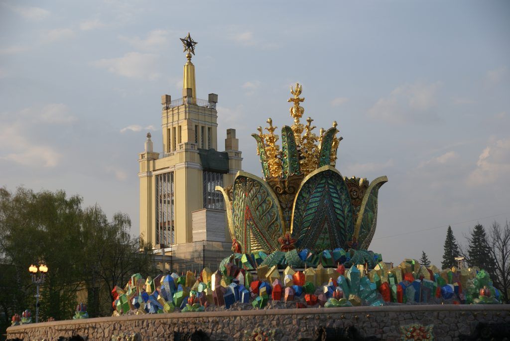 фонтан, ВДНХ, Фото Юлии Смагринской