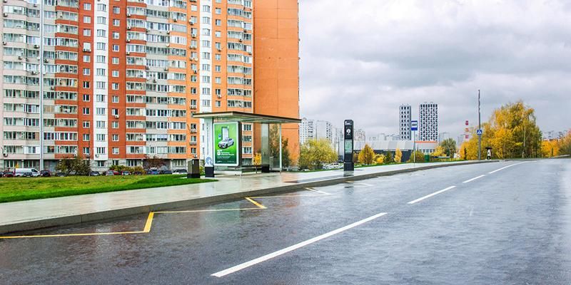 новая дорога между улицами волыгская и родниковая. Фото mos.ru