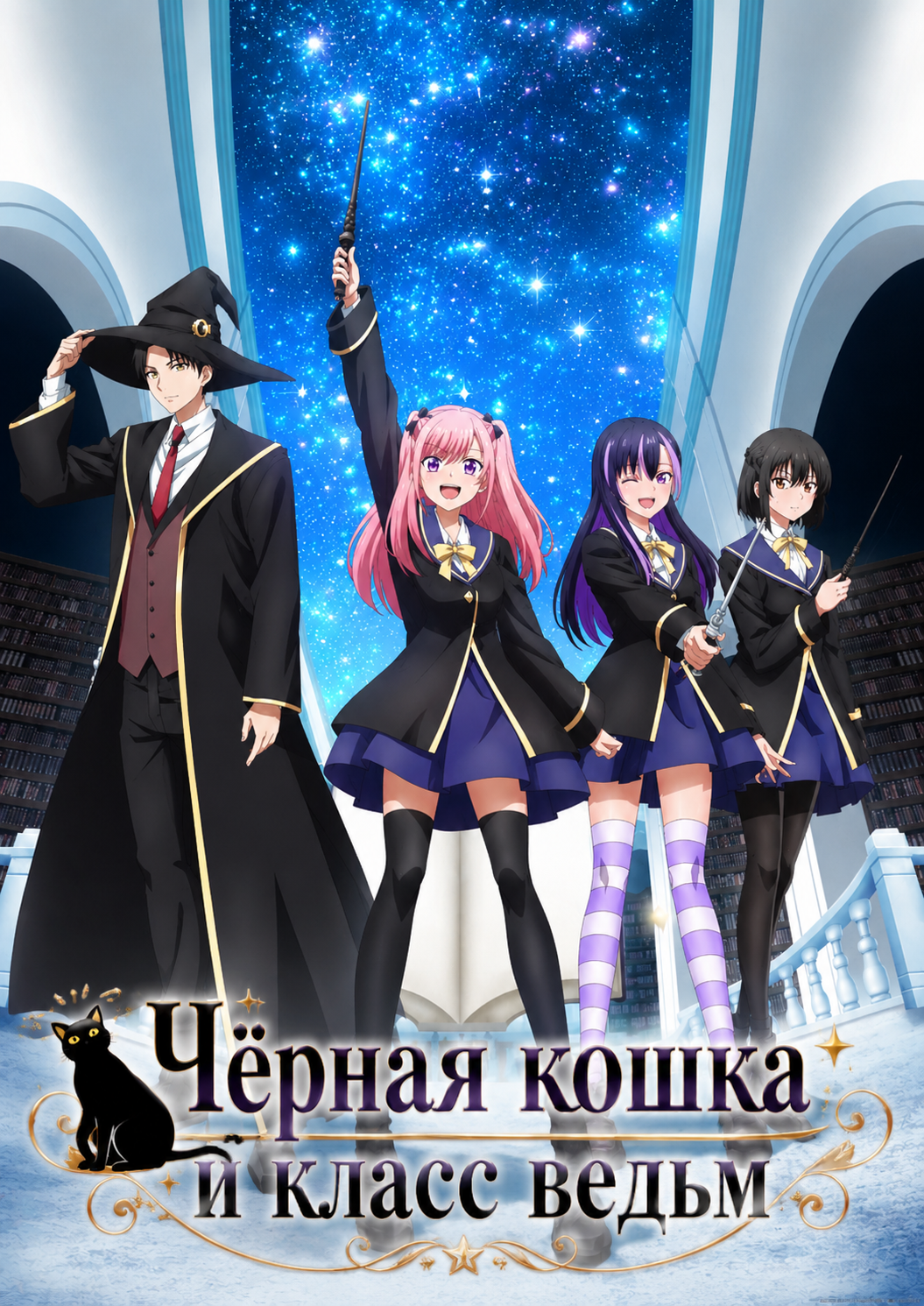 Чёрная кошка и класс ведьм