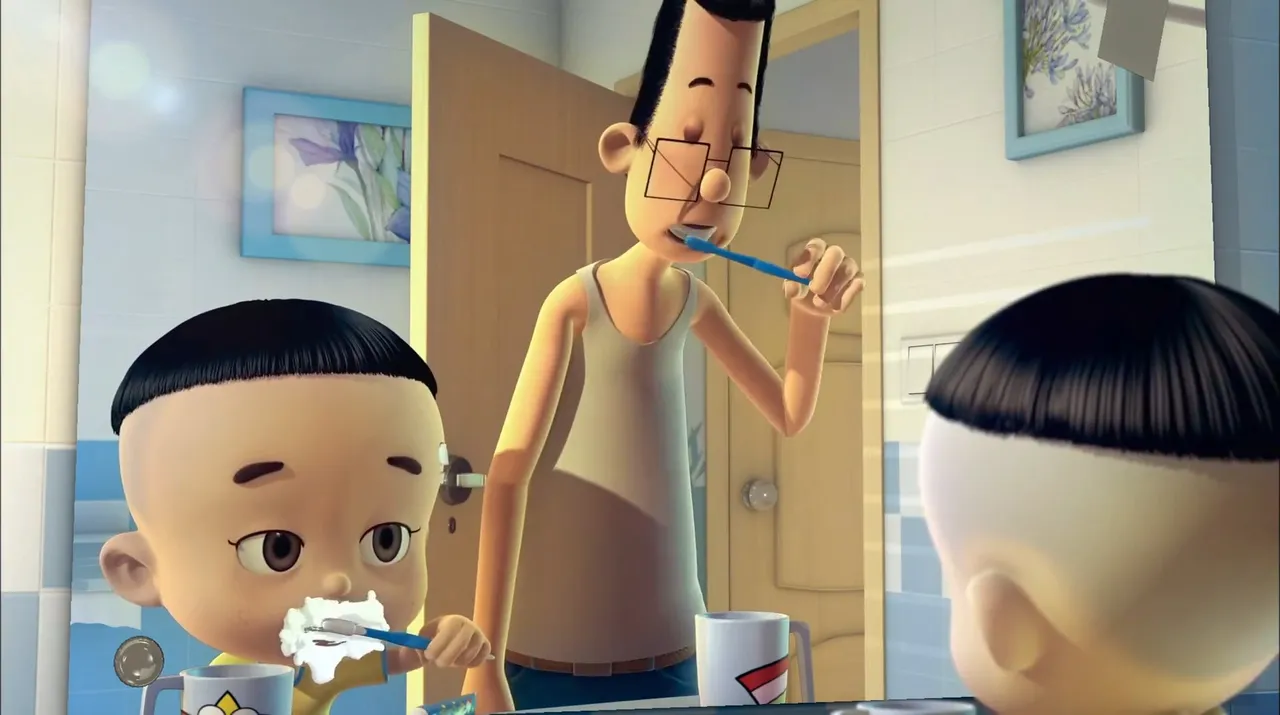 Xin Datou Er Zi He Xiao Tou Baba: Mimi Jihua
