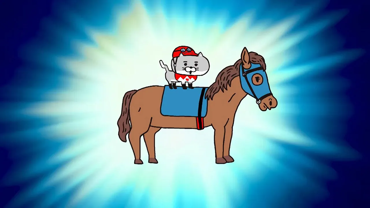 Кот-жокей