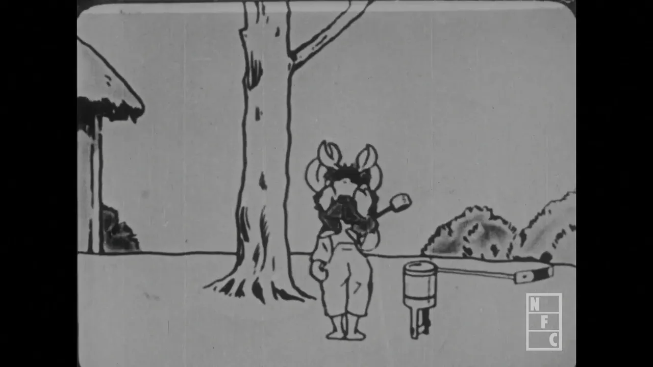 Сражение обезьяны и краба (1927)