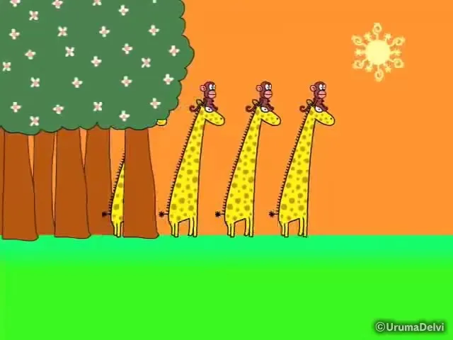 Марширующие жирафы
