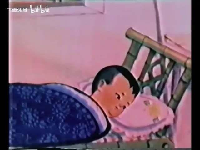 Побег бамбука, растущий в комнате