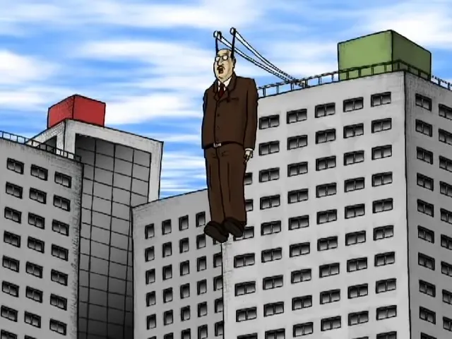 Человек-работник, победи злодея!