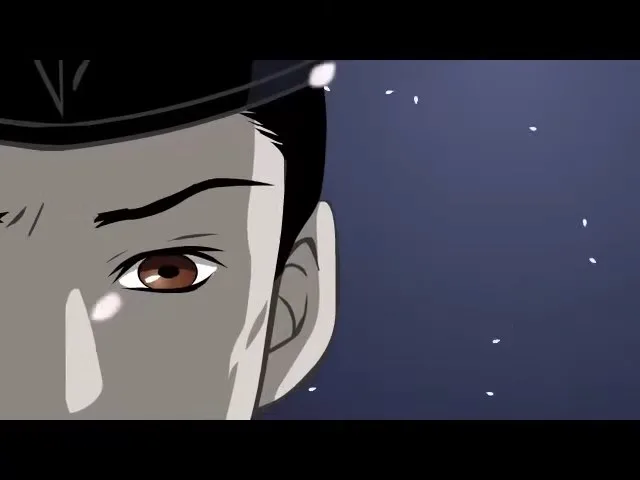 Тень цветущей вишни