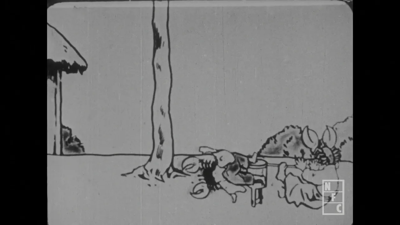 Сражение обезьяны и краба (1927)