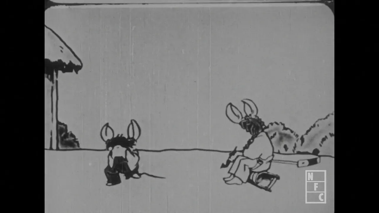 Сражение обезьяны и краба (1927)