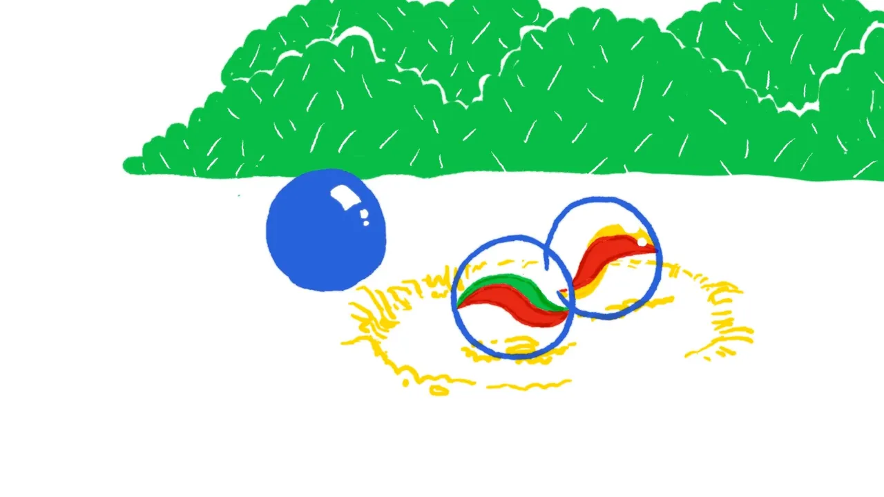 Такой красный и немного синий