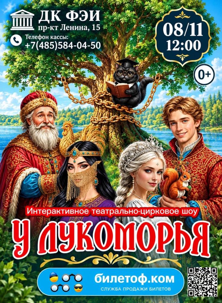 Afisha-go. Афиша мероприятий: Театрально-цирковое шоу «У Лукоморья»