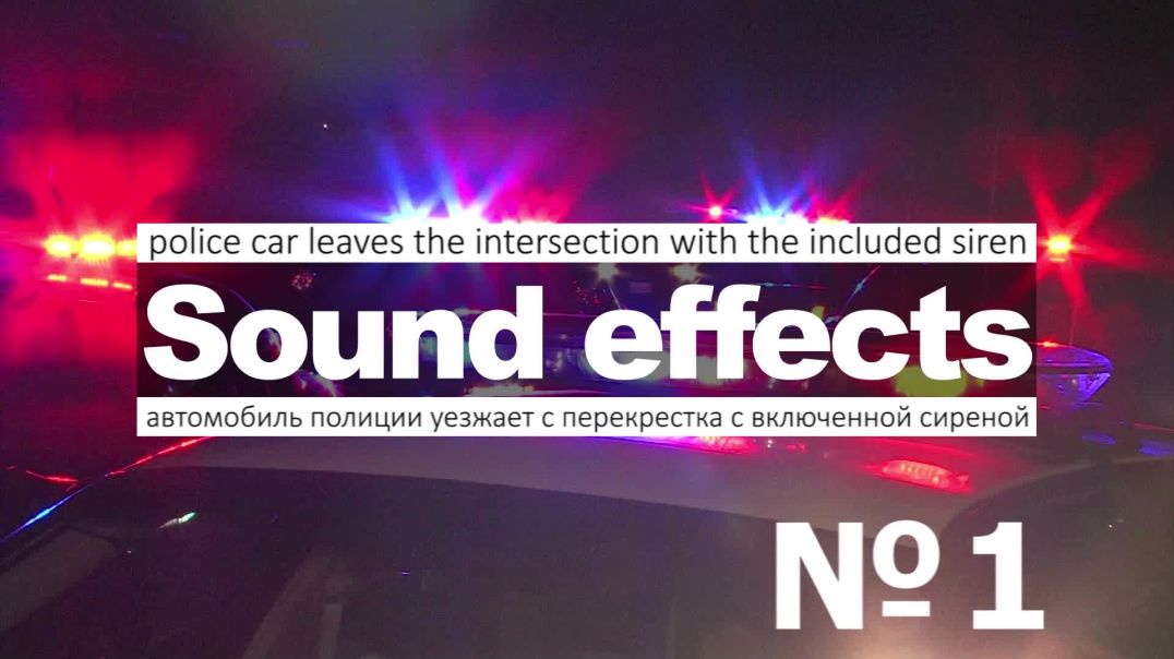 Звуки полицейской сирены, гибдд, ппс, дпс