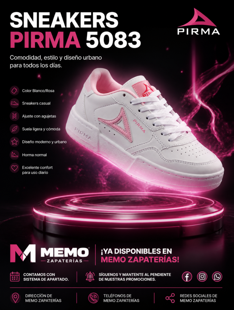Промпт для фото: реклама кроссовок PIRMA 5083 в стиле премиум