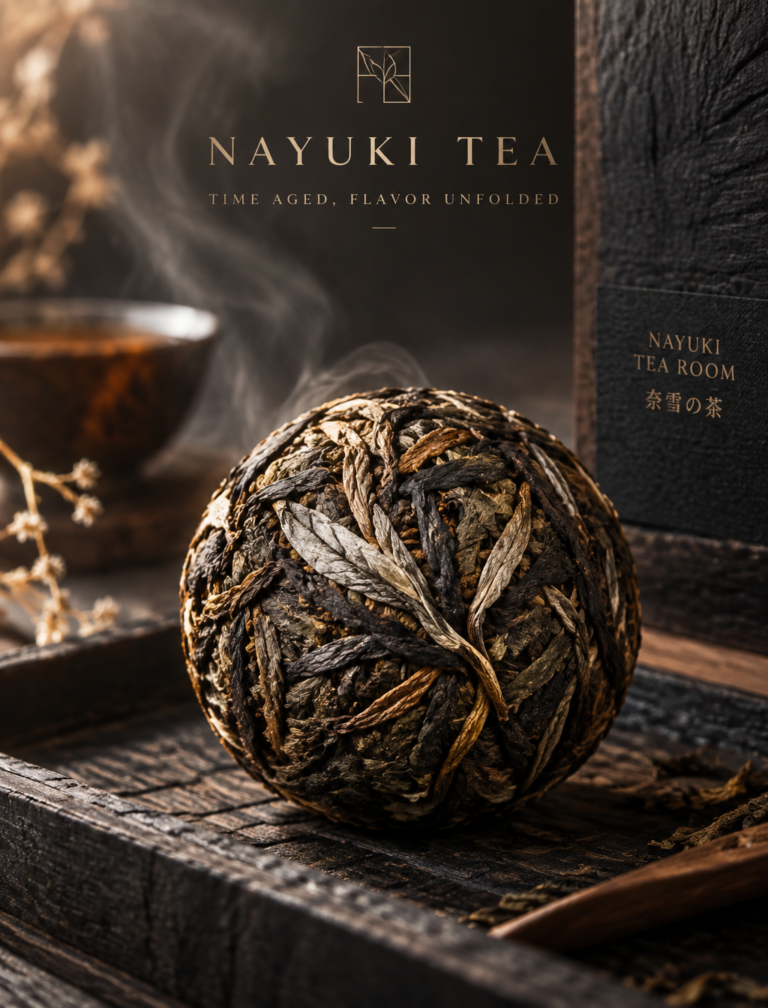 Промпт для создания кинопостера: чайная кампания Nayuki