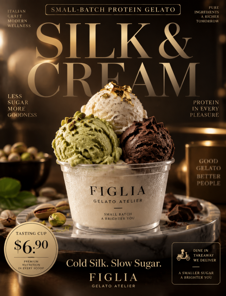 Промпт для генерации изображений премиального Gelato