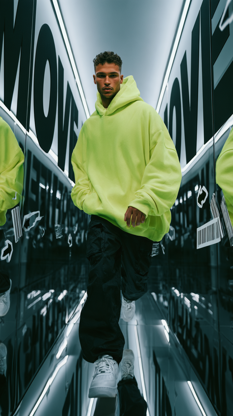 Промпт для создания кинопостера в стиле streetwear