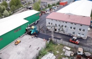 Укладка асфальта