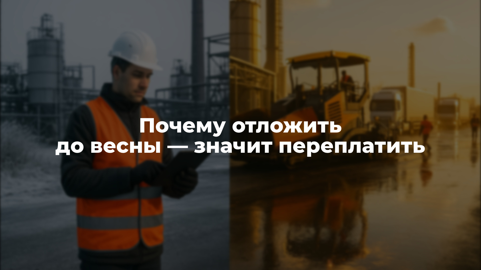 Почему отложить до весны — значит переплатить