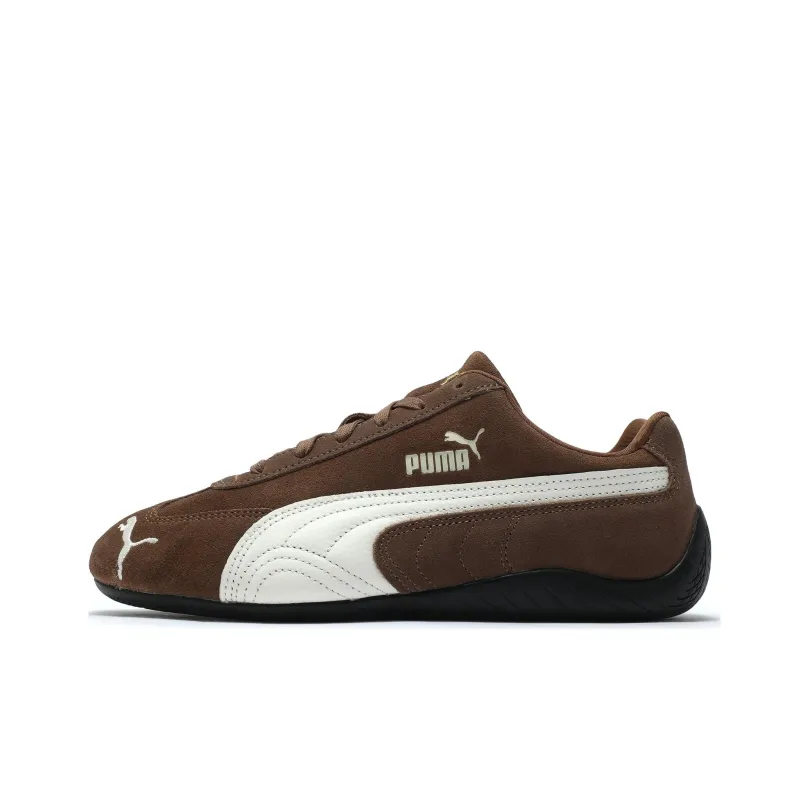 PUMA Speedcat Anti Slip Wear Resistant Low Top Casual Shoes Unisex Dark Brown