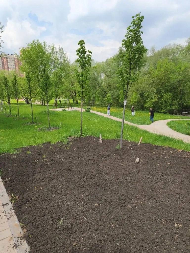 Замер уровня песка при подготовке дорожного пирога