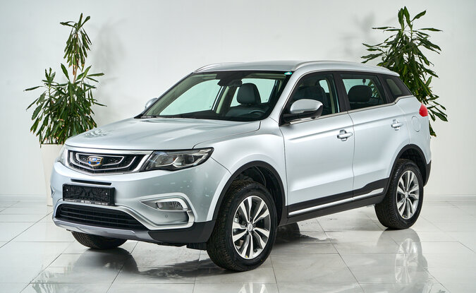 Geely Atlas 2.4 149 л.с. AT Серый