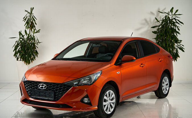 Hyundai Solaris Active Plus 1.6 123 л.с. AT Оранжевый