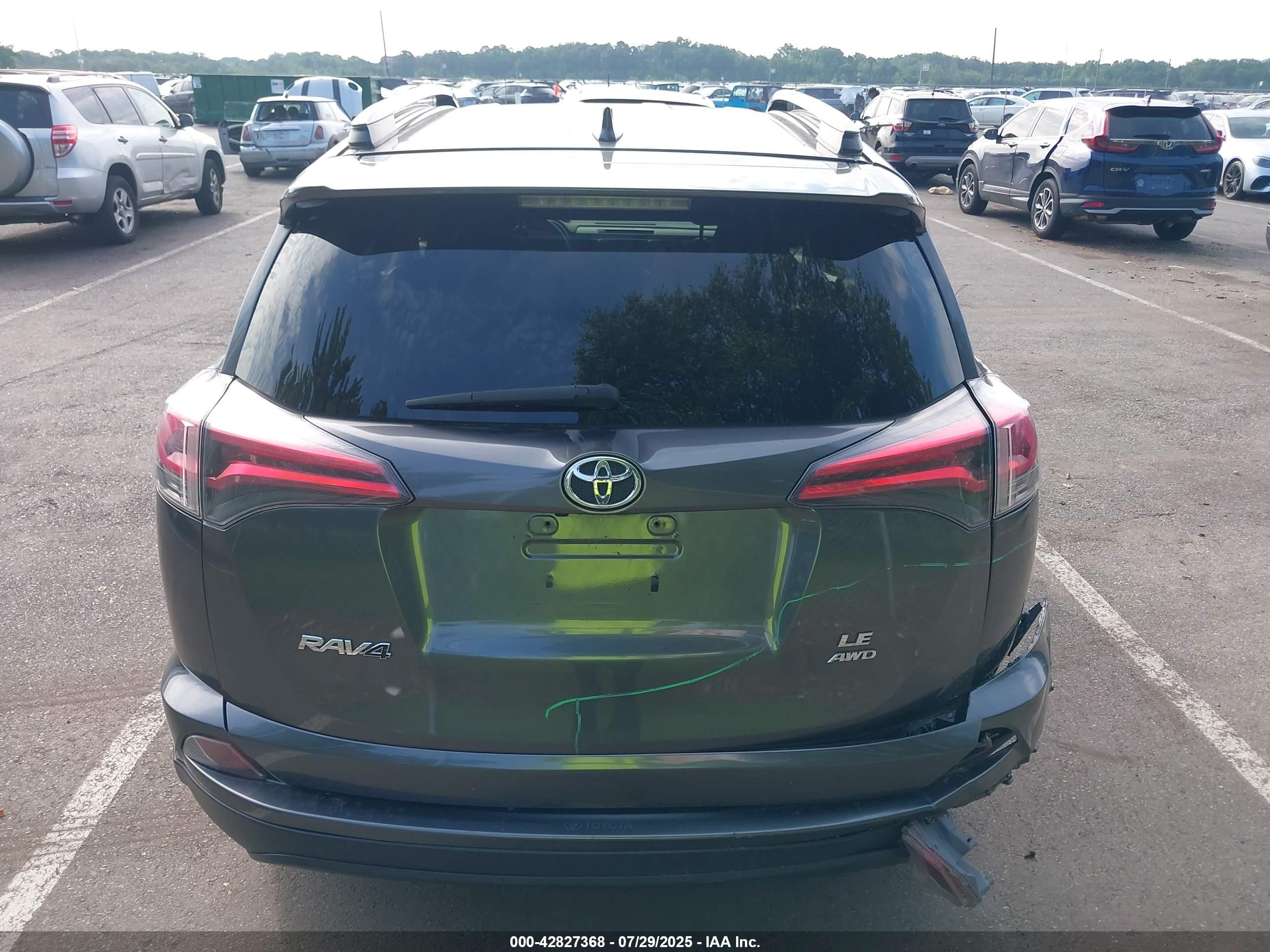 2018 Toyota Rav4 Le