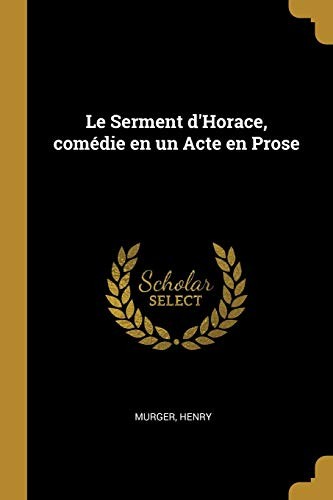 Обложка Le Serment d'Horace