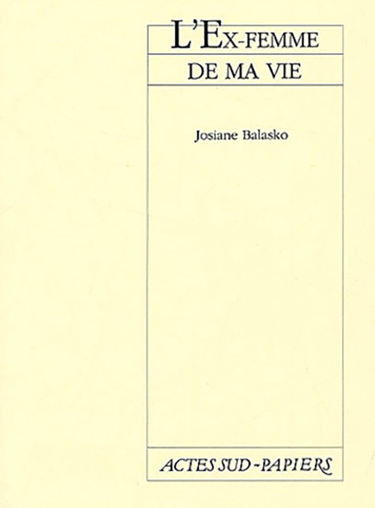 Обложка L'Ex-femme de ma vie