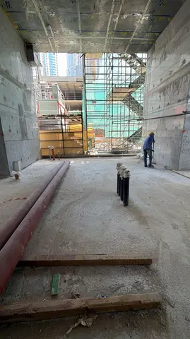 Ход строительства Volta Tower, Downtown Dubai — 11 апреля 2026, готовность 20,79%, снимок 3 из 10