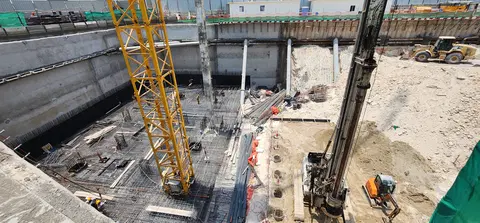 Ход строительства One Residence, Downtown Dubai — 27 июля 2026, готовность 6,33%, снимок 5 из 6