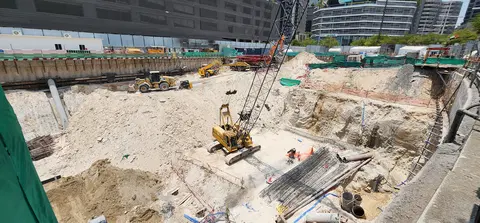 Ход строительства One Residence, Downtown Dubai — 27 июля 2026, готовность 6,33%, снимок 4 из 6