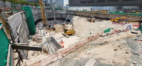 Ход строительства One Residence, Downtown Dubai — 27 июля 2026, готовность 6,33%, снимок 2 из 6