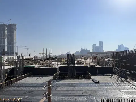 Parkway by Prestige One, Meydan Horizon construction progress — 12 May 2026, 7.65% complete, photo 3 of 4