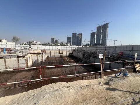 Parkway by Prestige One, Meydan Horizon construction progress — 12 May 2026, 7.65% complete, photo 2 of 4