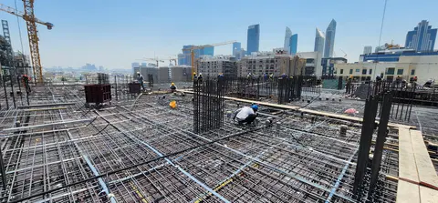 Ход строительства Rose Gardens 1, Jumeirah Garden City — 8 июня 2026, готовность 27,82%, снимок 2 из 9