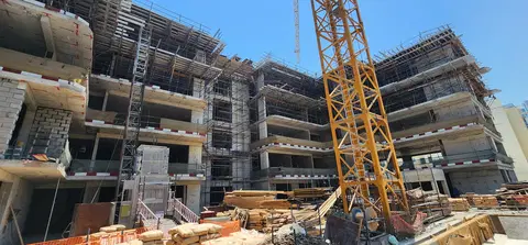 Ход строительства Rose Gardens 1, Jumeirah Garden City — 8 июня 2026, готовность 27,82%, снимок 1 из 9