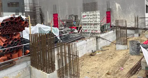 Lume Residences, Jumeirah Village Circle construction progress — 1 April 2026, 10.65% complete, photo 4 of 6