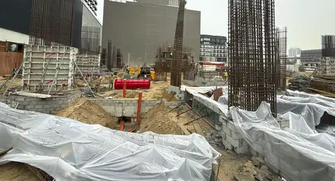 Lume Residences, Jumeirah Village Circle construction progress — 1 April 2026, 10.65% complete, photo 2 of 6