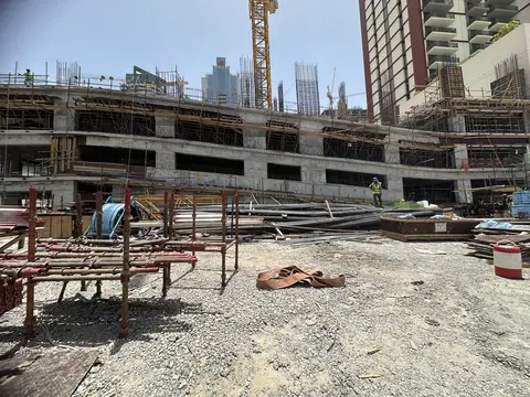 Ход строительства Nexara Tower, Jumeirah Village Circle — 21 мая 2026, готовность 15,74%, снимок 1 из 5