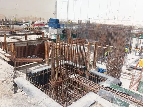 Ход строительства Olivia Gardens Residence, Jumeirah Garden City — 15 апреля 2026, готовность 5,45%, снимок 4 из 5