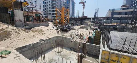Evergrin House 2, Jumeirah Garden City construction progress — 21 July 2026, 10.29% complete, photo 5 of 5